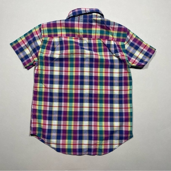 Crewcuts Short Sleeve button up Boys 8 - Picture 9 of 9